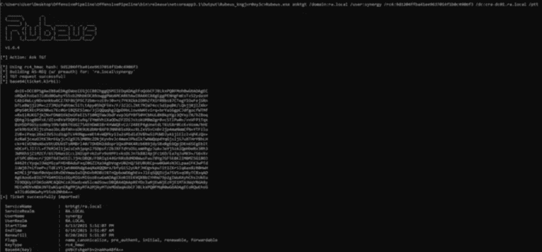 Requesting Kerberos Ticket